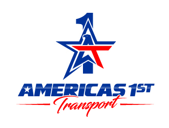 Americas 1st Transport logo design by jaize