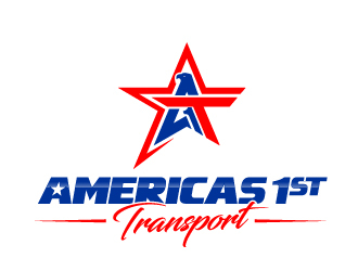 Americas 1st Transport logo design by jaize