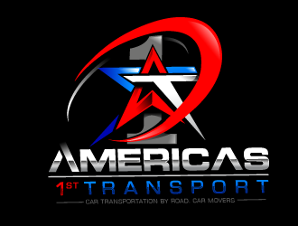 Americas 1st Transport logo design by Suvendu