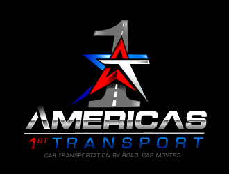 Americas 1st Transport logo design by Suvendu