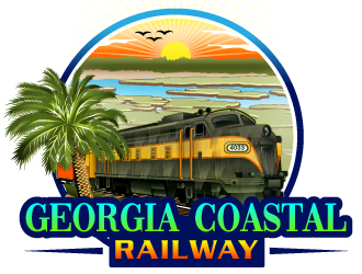 Georgia Coastal Railway logo design by Suvendu