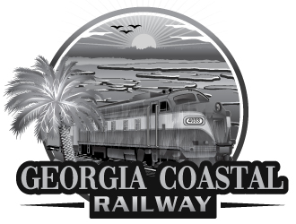 Georgia Coastal Railway logo design by Suvendu