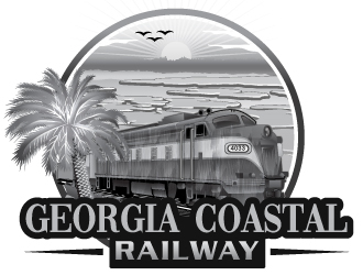 Georgia Coastal Railway logo design by Suvendu