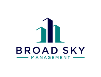 Broad Sky Management logo design by asyqh