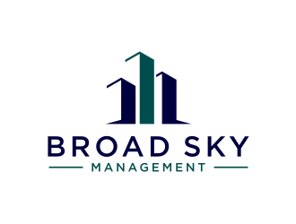 Broad Sky Management logo design by asyqh