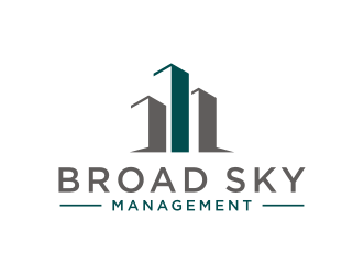 Broad Sky Management logo design by asyqh