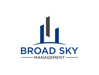 Broad Sky Management logo design by luckyprasetyo