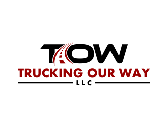 TRUCKING OUR WAY LLC logo design by cintoko