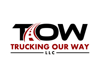 TRUCKING OUR WAY LLC logo design by cintoko