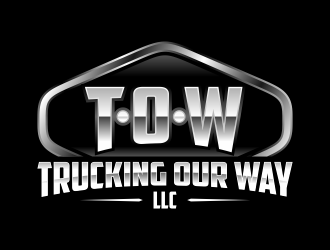 TRUCKING OUR WAY LLC logo design by ekitessar