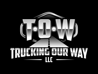 TRUCKING OUR WAY LLC logo design by ekitessar