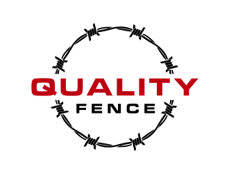 Quality Fence  logo design by GassPoll