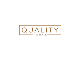 Quality Fence  logo design by Artomoro