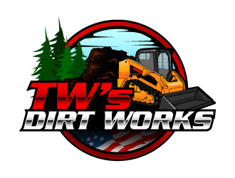 TW’s Dirt Works  logo design by daywalker
