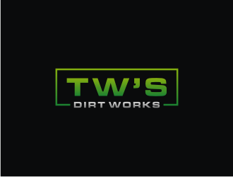 TW’s Dirt Works  logo design by Artomoro