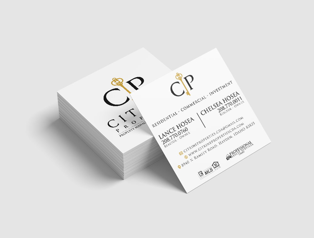 Citrine Properties logo design by Niqnish