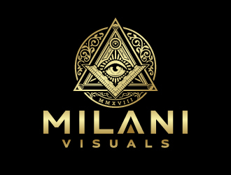 Milani Visuals logo design by jaize