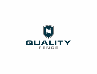 Quality Fence  logo design by menanagan