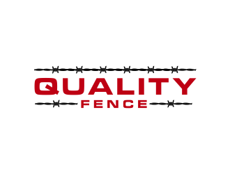 Quality Fence  logo design by GassPoll