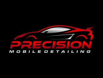 Precision Mobile Detailing logo design by GassPoll
