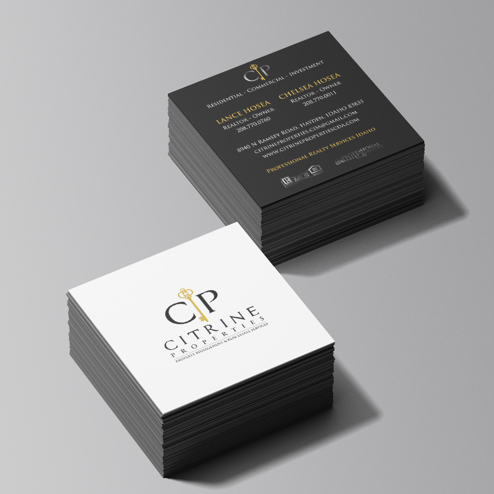 Citrine Properties logo design by Frenic