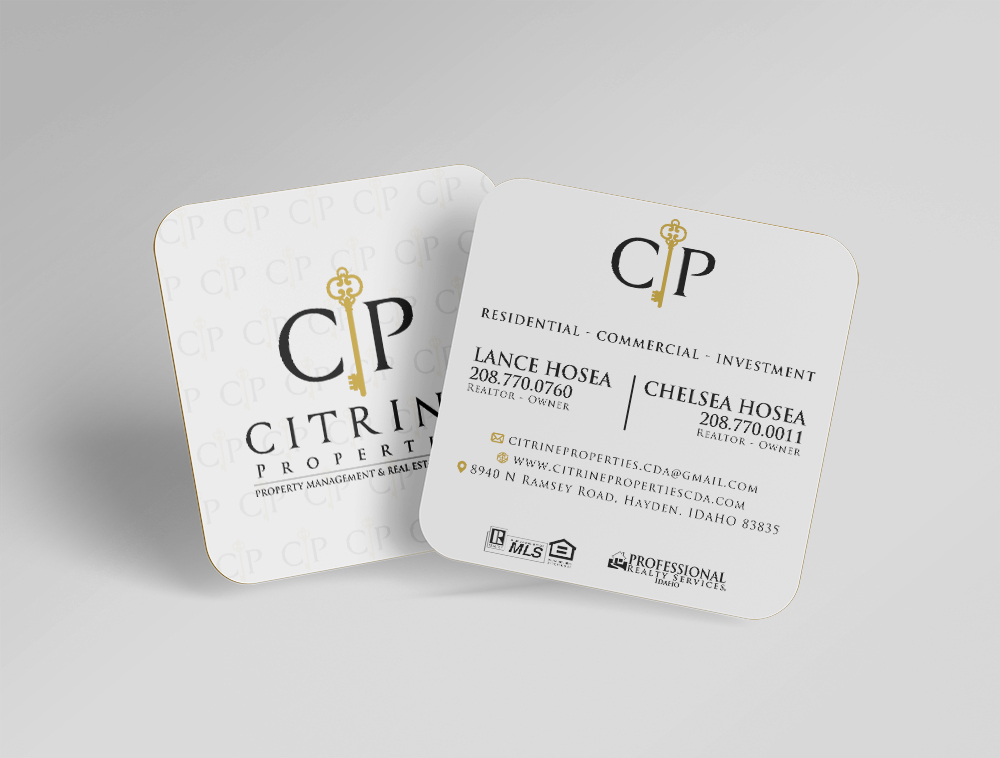 Citrine Properties logo design by Niqnish