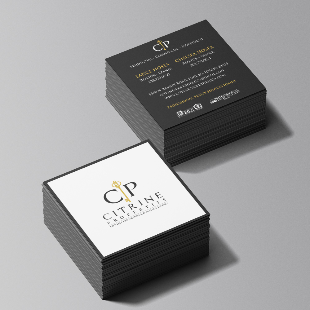 Citrine Properties logo design by Frenic