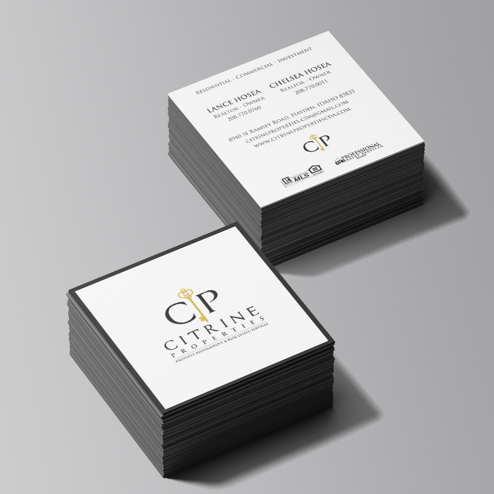 Citrine Properties logo design by Frenic