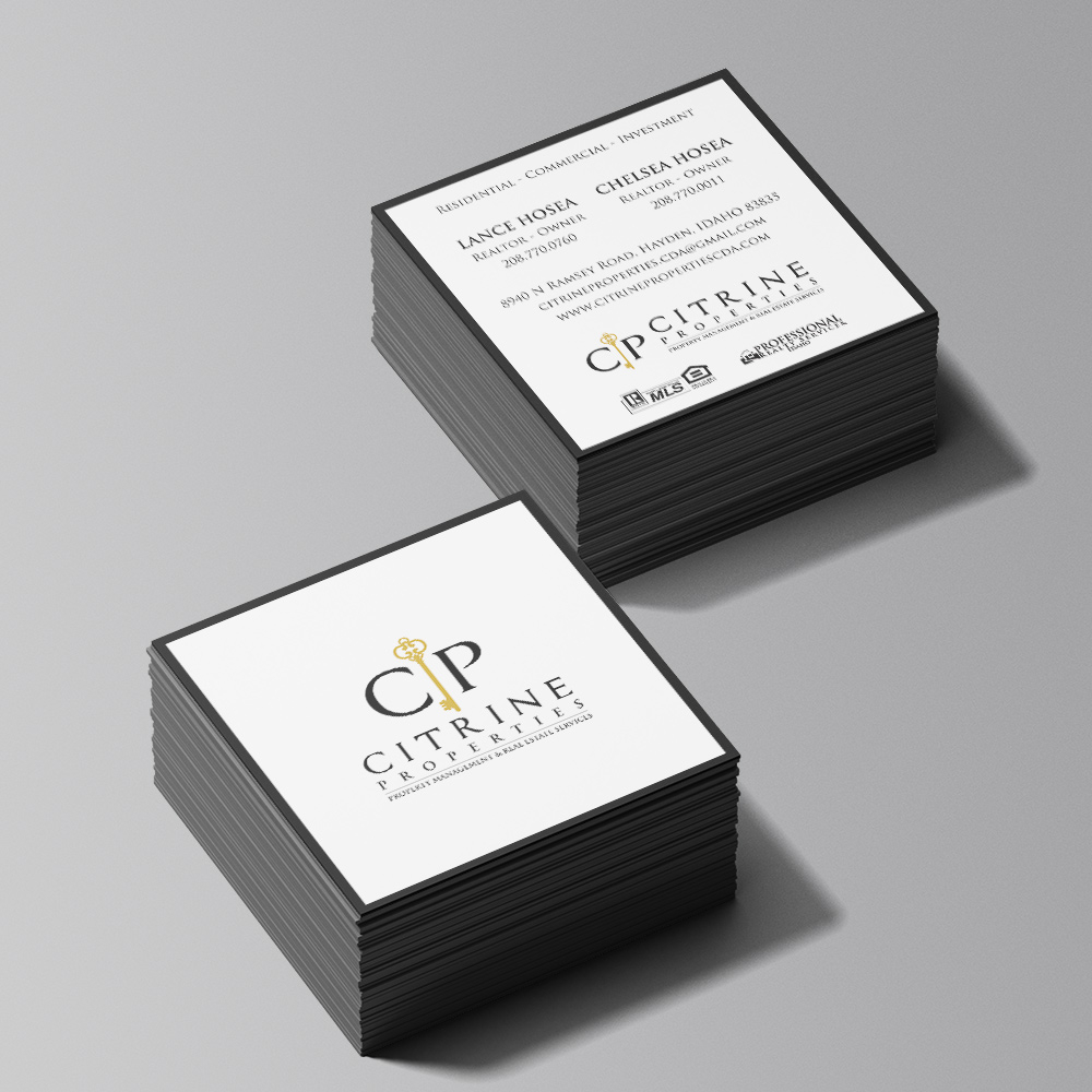 Citrine Properties logo design by Frenic