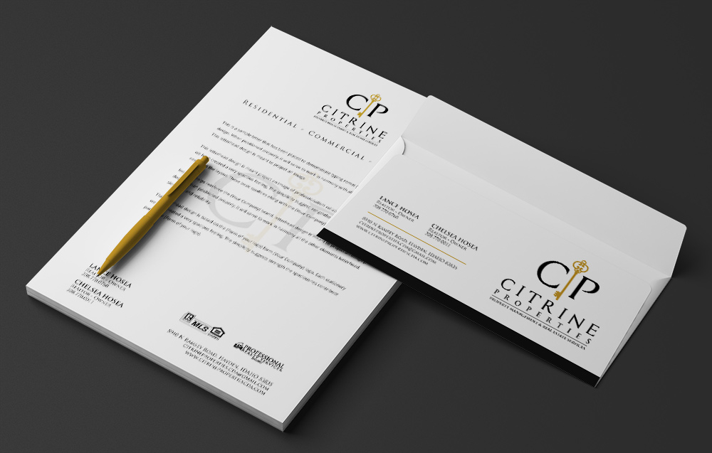 Citrine Properties logo design by Frenic