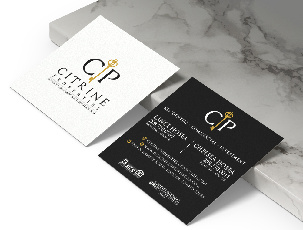 Citrine Properties logo design by Niqnish