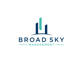 Broad Sky Management logo design by luckyprasetyo