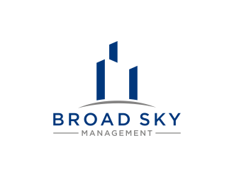 Broad Sky Management logo design by luckyprasetyo