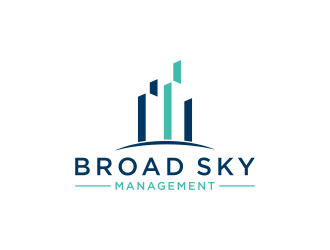 Broad Sky Management logo design by luckyprasetyo