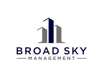 Broad Sky Management logo design by asyqh