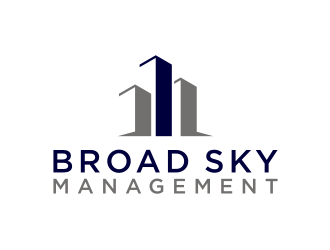 Broad Sky Management logo design by asyqh