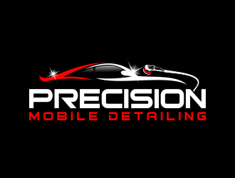 Precision Mobile Detailing logo design by done