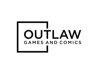 Outlaw Games and Comics logo design by p0peye