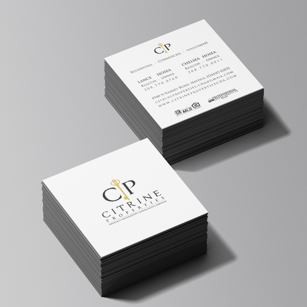 Citrine Properties logo design by Frenic