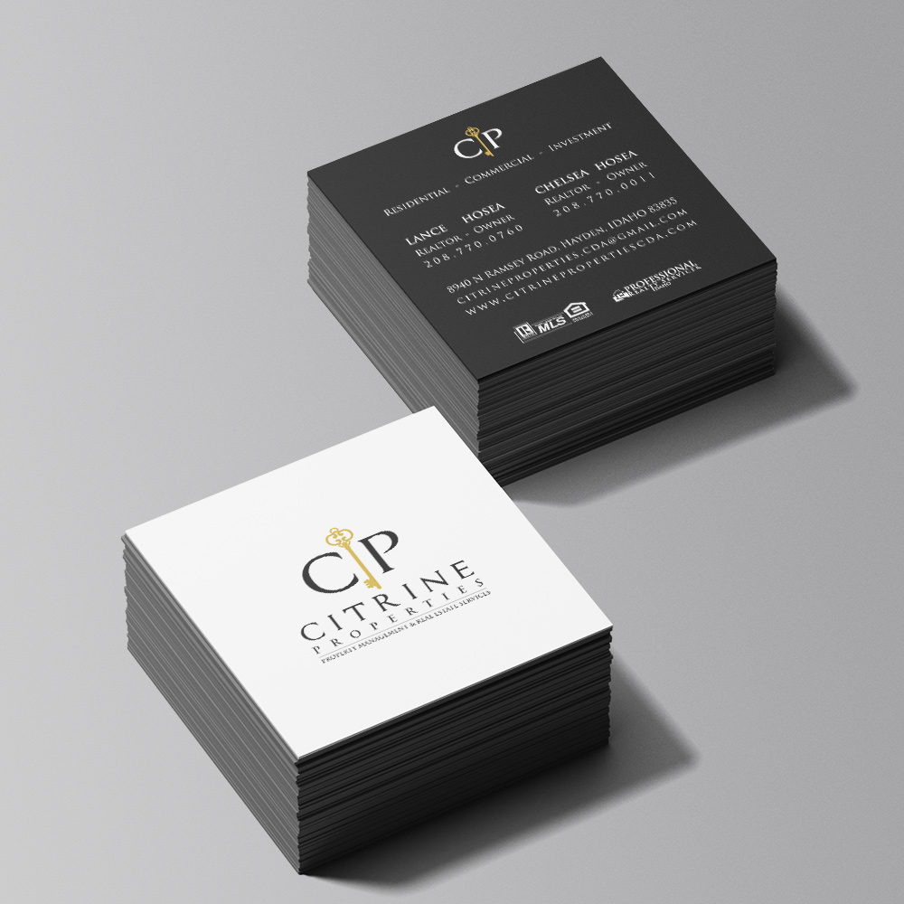 Citrine Properties logo design by Frenic