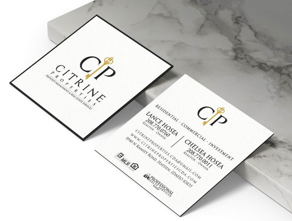 Citrine Properties logo design by Niqnish