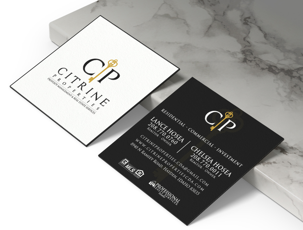 Citrine Properties logo design by Niqnish