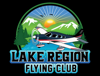 Lake Region Flying Club logo design by Suvendu