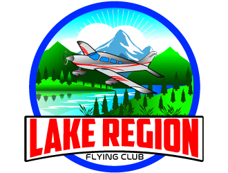 Lake Region Flying Club logo design by Suvendu