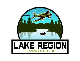 Lake Region Flying Club logo design by Suvendu