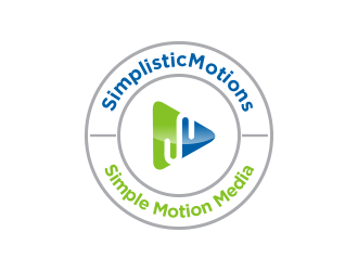 SimplisticMotions LLC (Simple Motion Media) logo design by cikiyunn