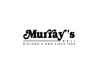 Murrays Deli logo design by oke2angconcept