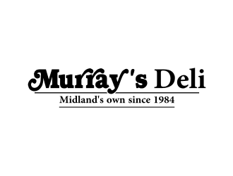 Murrays Deli logo design by Barkah