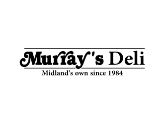 Murrays Deli logo design by Barkah