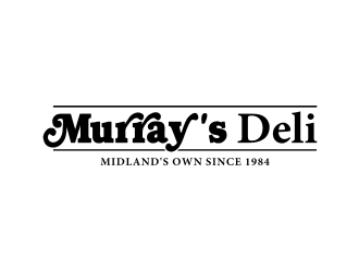 Murrays Deli logo design by Barkah